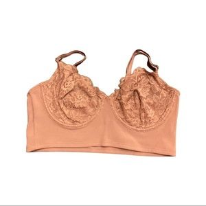 NWT Free People Bra Vintage Rose